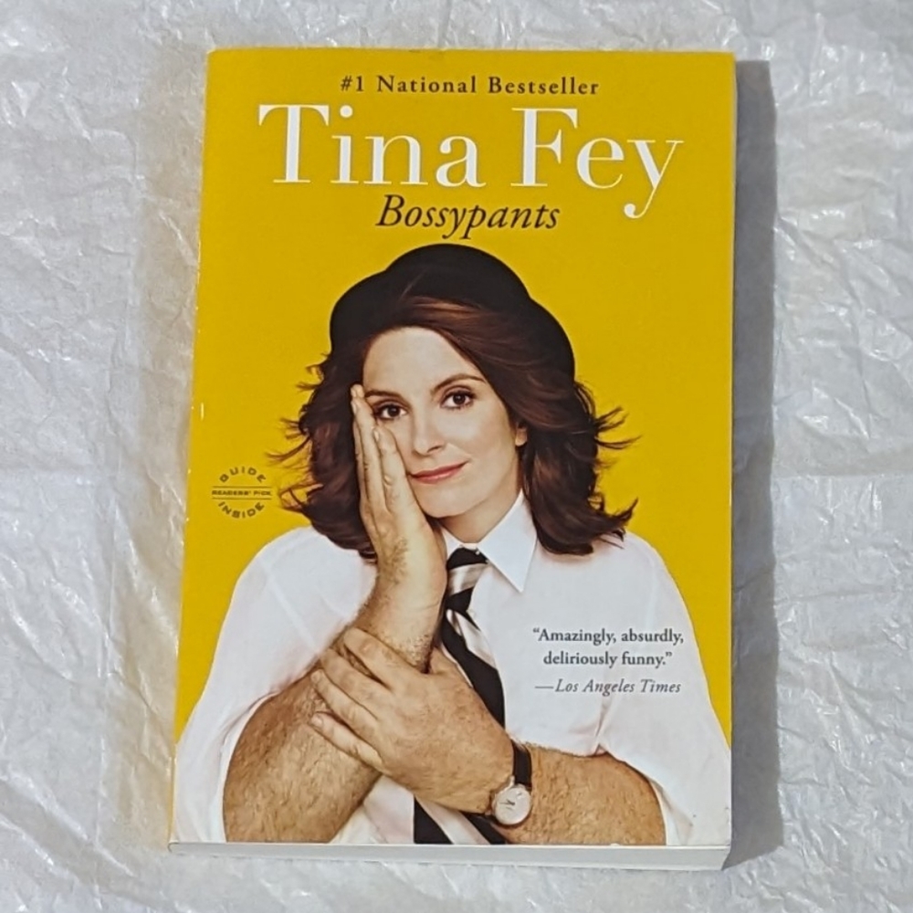 Bossypants by Tina Fey paperback memoir book